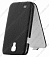 Кожаный чехол для Samsung Galaxy S4 (i9500) Sipo Premium Leather Case - V-Series (Черный)