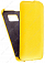 Кожаный чехол для Samsung Galaxy S6 G920F Armor Case (Желтый)