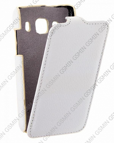    Samsung Galaxy Xcover S5690 Melkco Leather Case - Jacka Type (White LC)